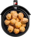 Fritadeira Elétrica sem oleo - Airfryer 4L 8 receitas pré-sugeridas desligamento automatico cesto removivel 1400W EAF30 grafite 220v