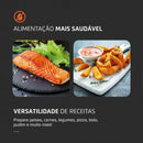 Fritadeira Forno 12L Preto/Inox, 2000W, 110V - AFO-12L-BI
