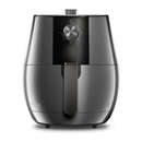 Fritadeira Elétrica sem oleo - Airfryer 4L 8 receitas pré-sugeridas desligamento automatico cesto removivel 1400W EAF30 grafite 220v
