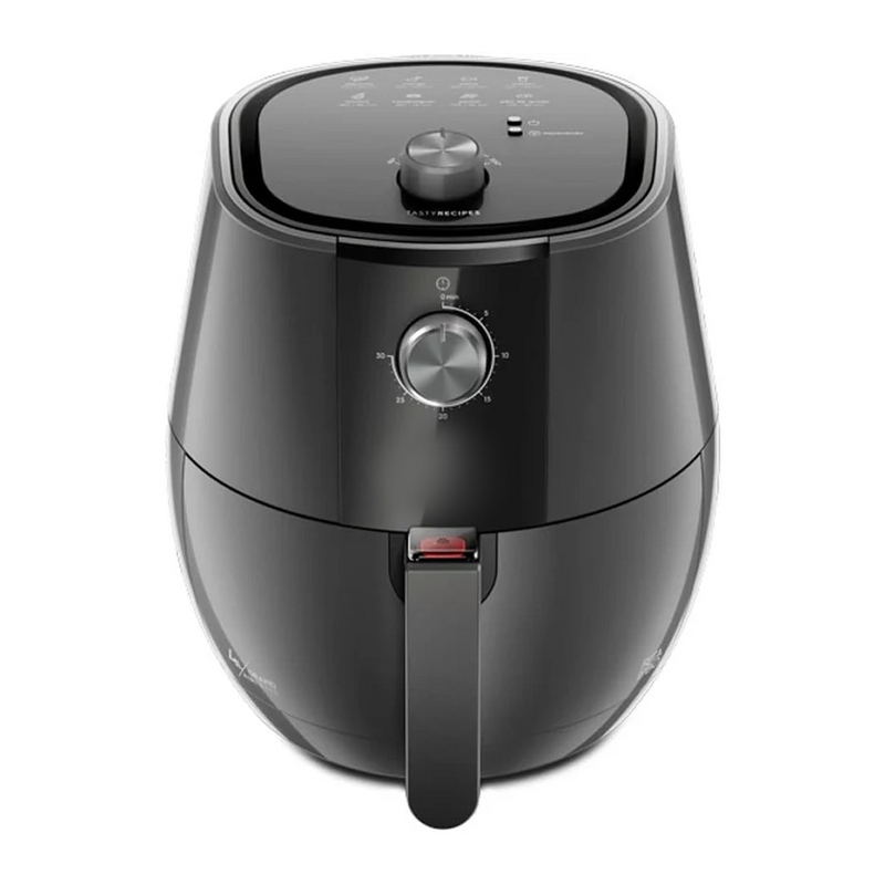 Fritadeira Elétrica sem oleo - Airfryer 4L 8 receitas pré-sugeridas desligamento automatico cesto removivel 1400W EAF30 grafite 220v